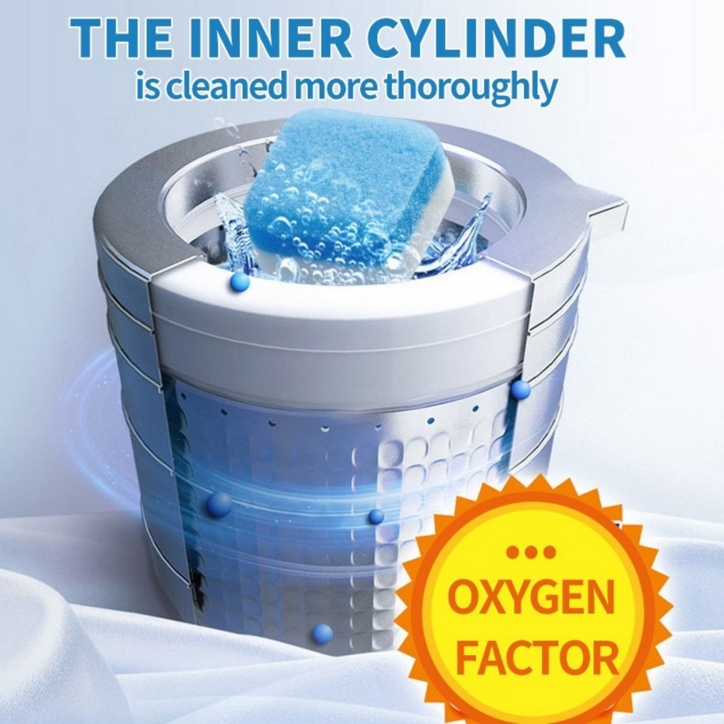 Washing Machine Cleaner Tablets 24-Pack