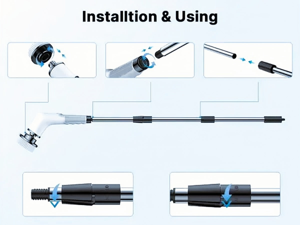 Zenvyric PowerSpin Scrubber